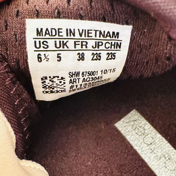 Adidas Shoes Womens 6.5 Red Stella McCartney Bounce Strap Running Sneakers - Picture 10 of 11